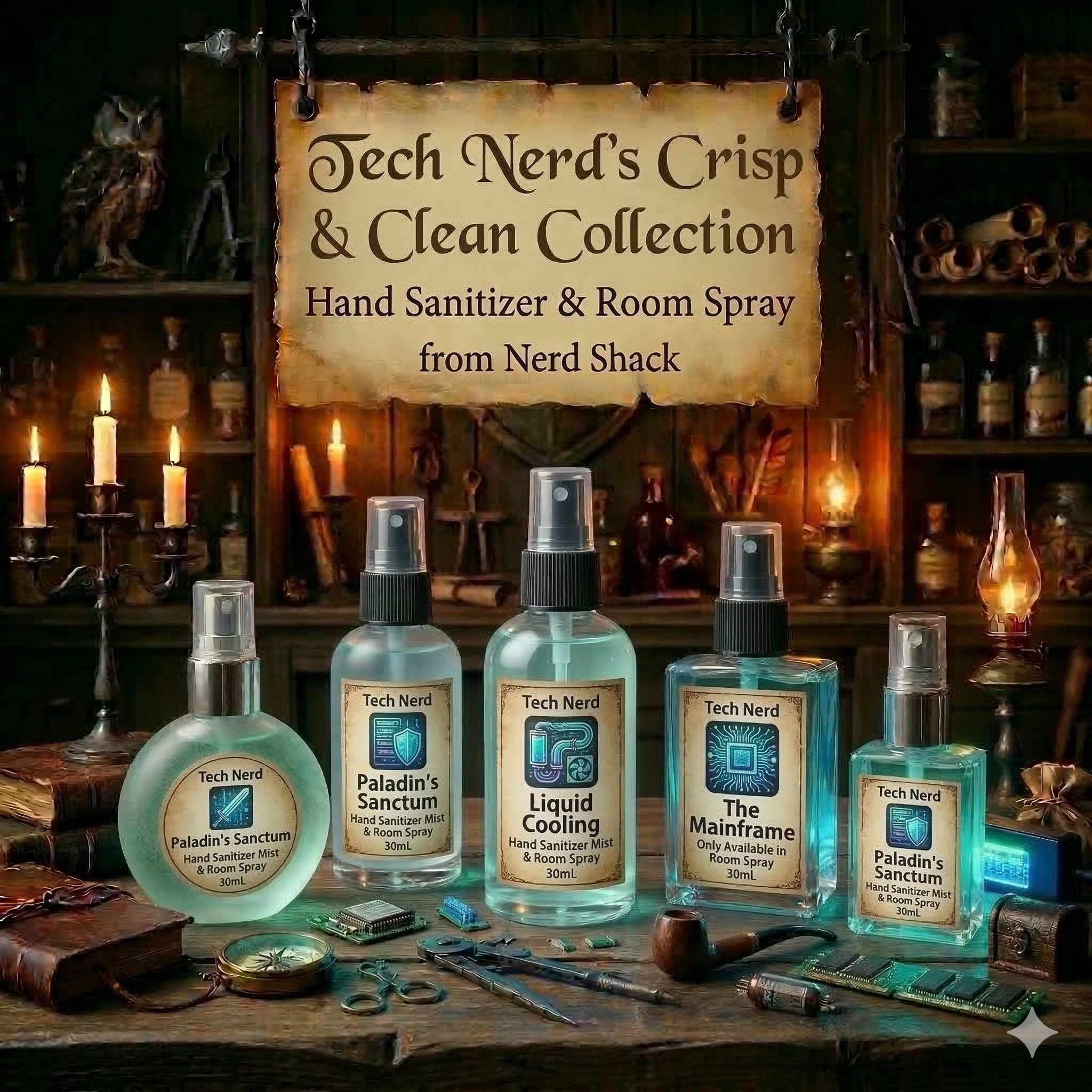 Tech Nerd's Crisp & Clean Collection