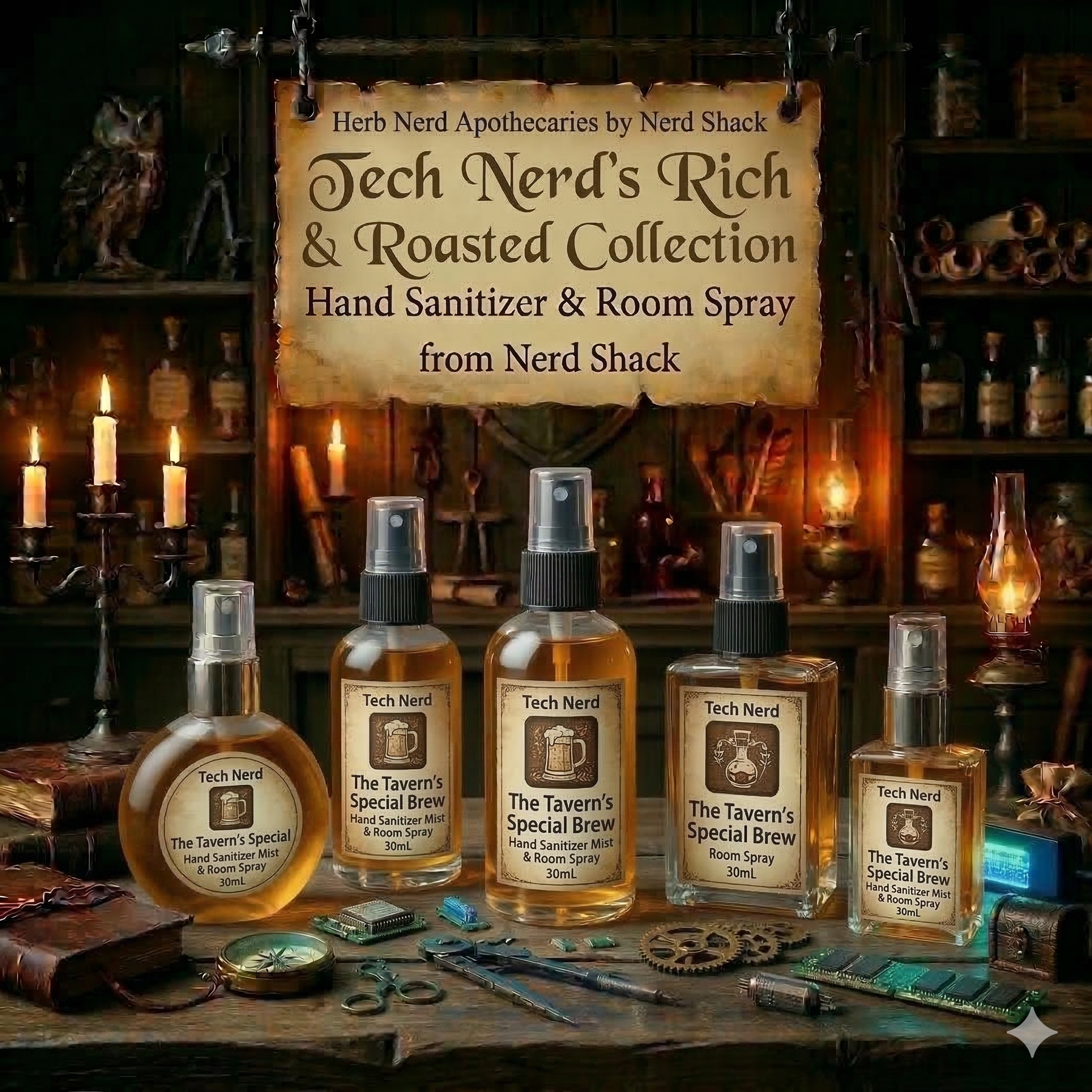 Tech Nerd's Rich & Roasted Collection