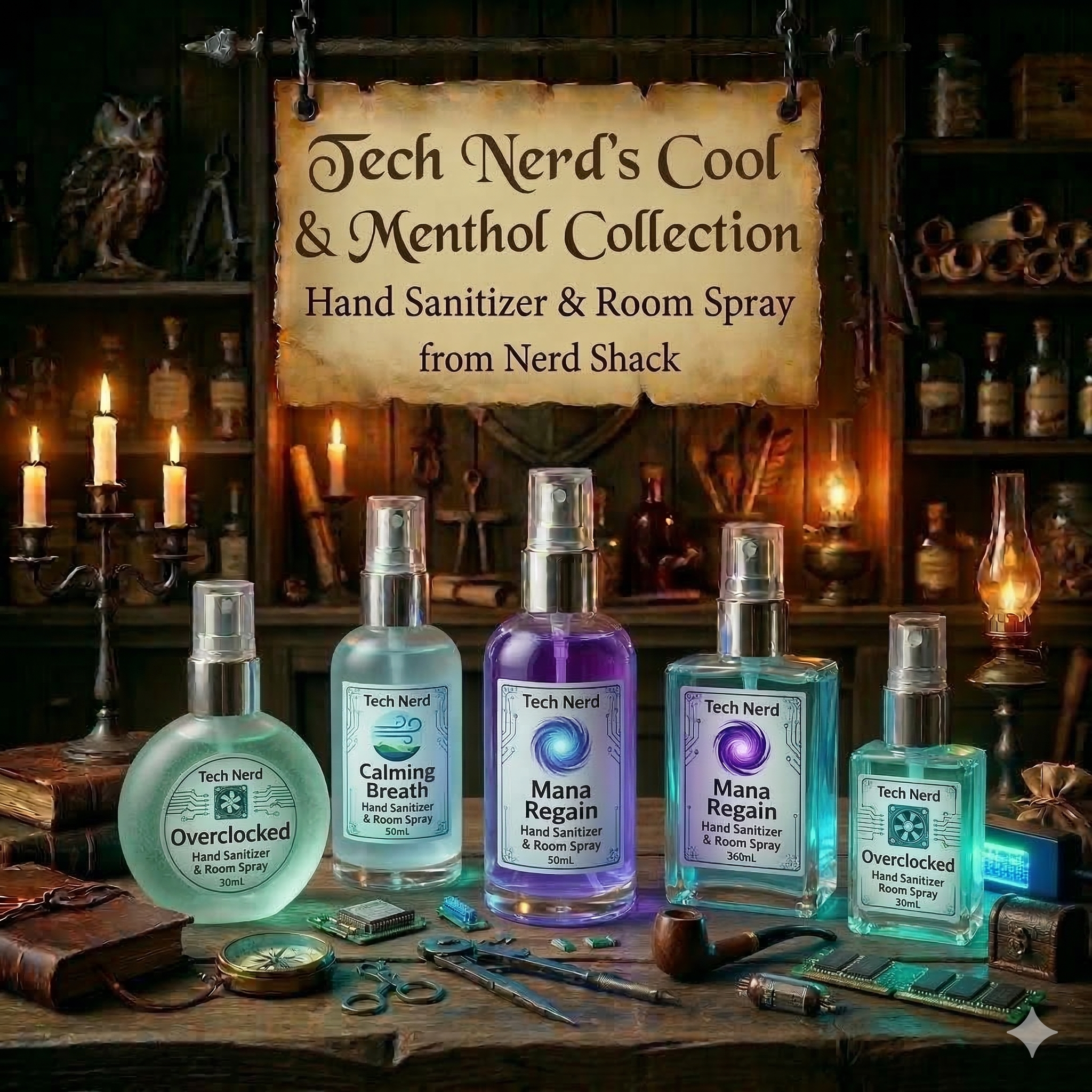 Tech Nerd's Cool & Menthol Collection