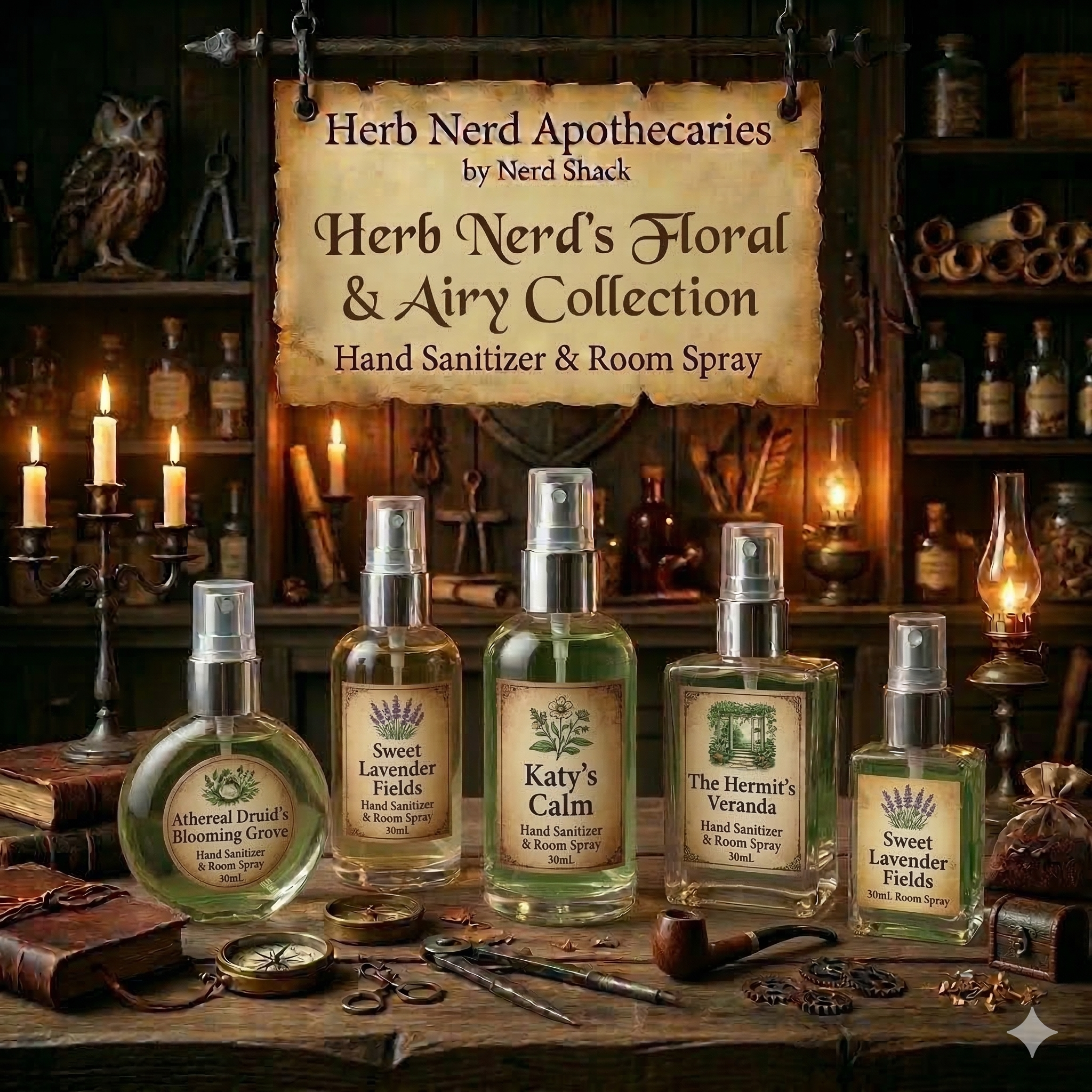 Herb Nerd's Floral and Airy Collection
