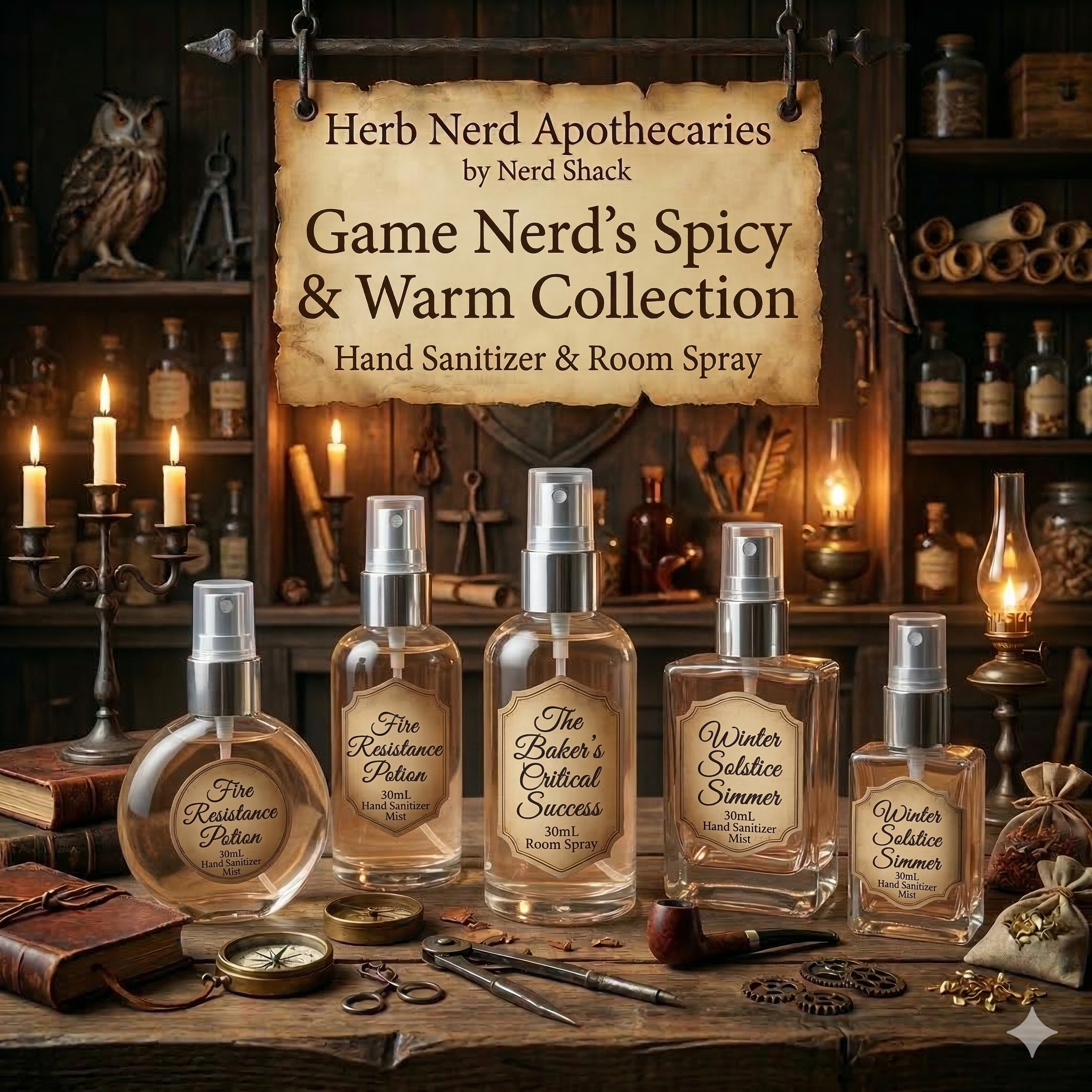 Game Nerd's Spicy & Warm Collection