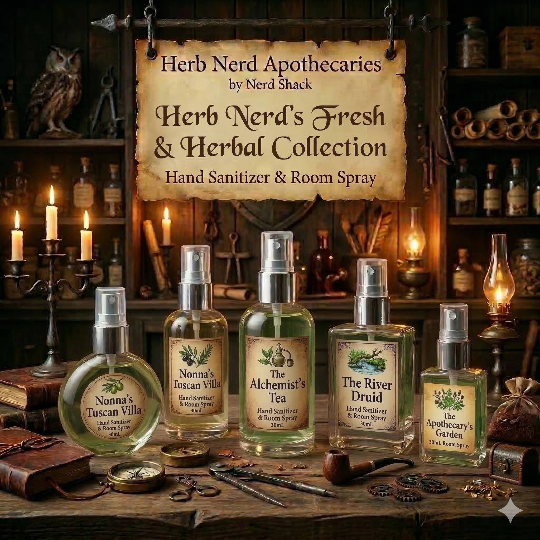 Herb Nerd's Fresh & Herbal Collection