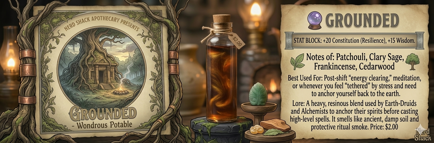 Grounded Hand Sanitizer - 30 mL