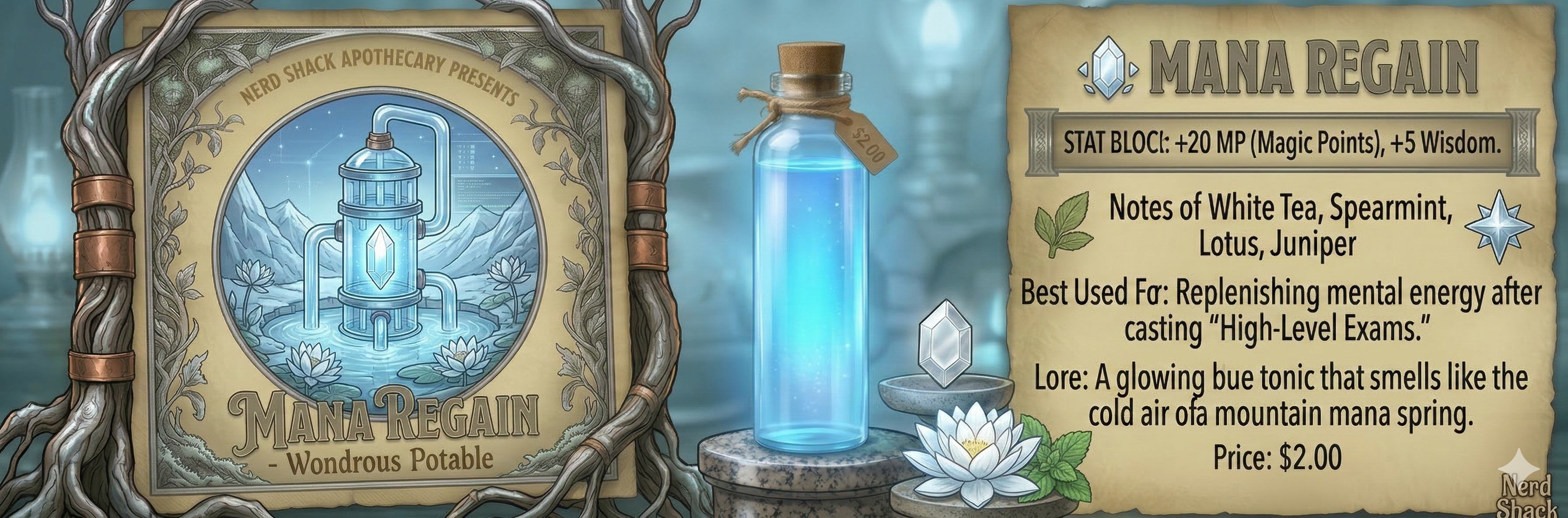 Mana Regain Hand Sanitizer - 30 mL