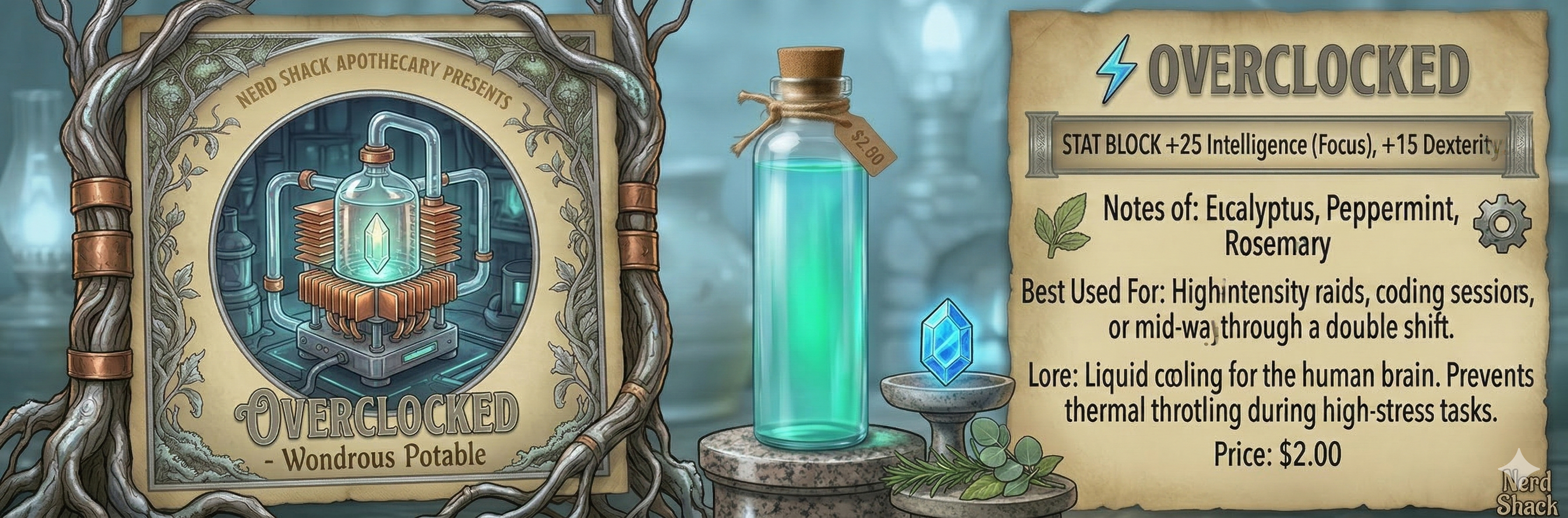 Overclocked Hand Sanitizer - 30 mL