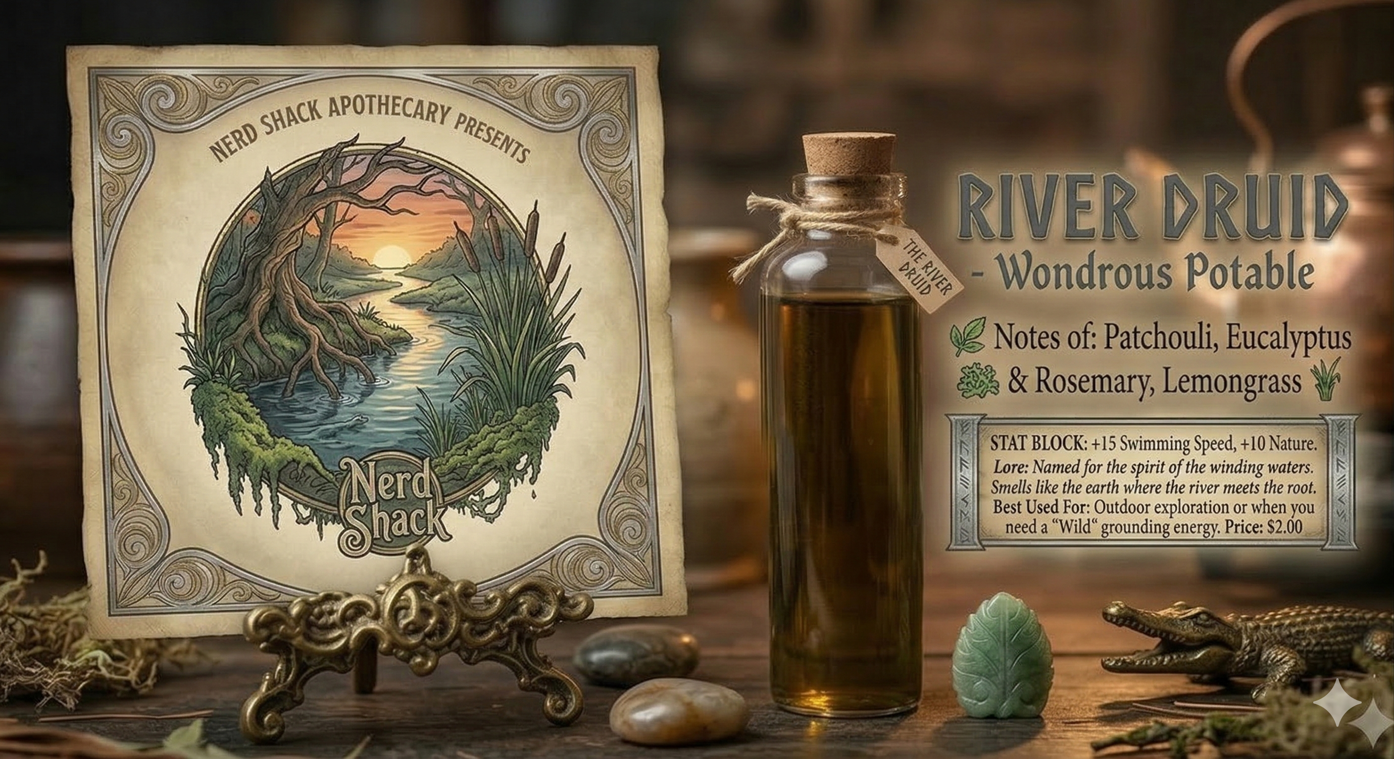 The River Druid Hand Sanitizer - 30 mL