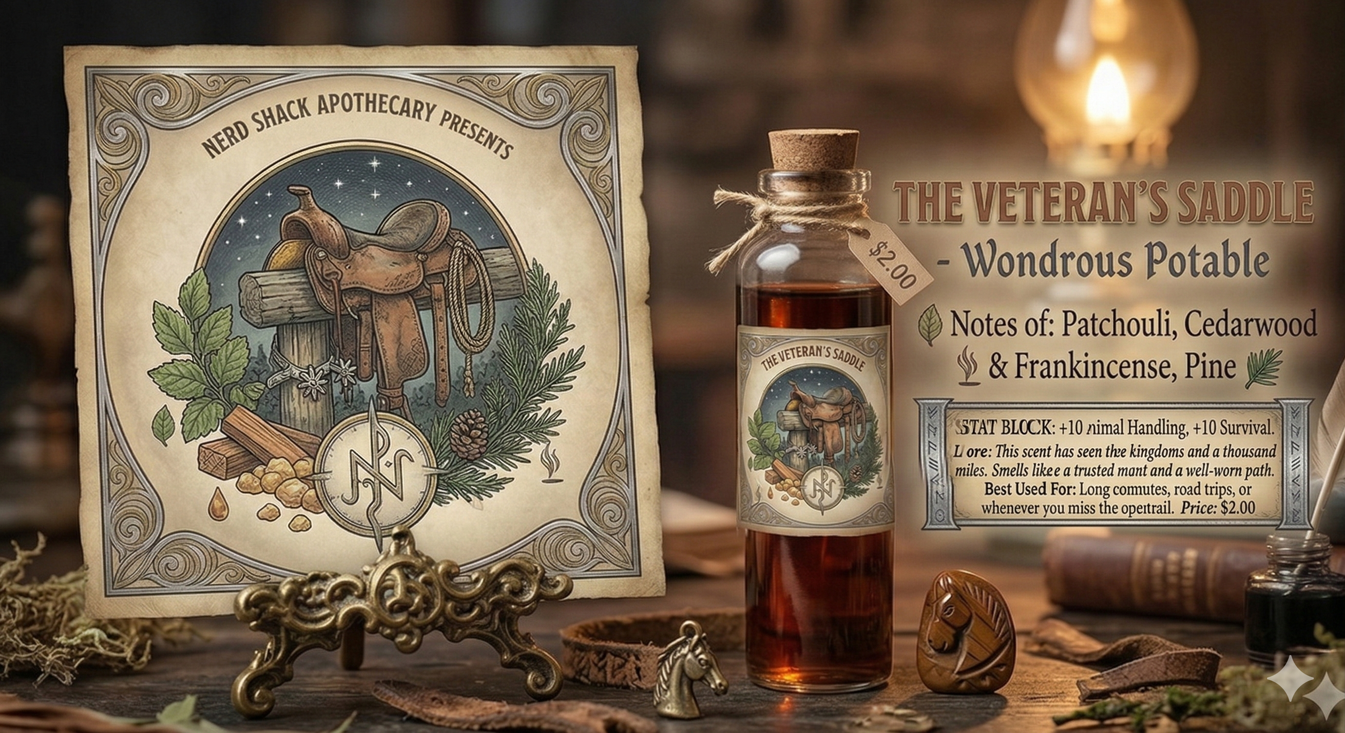 Veteran's Saddle Hand Sanitizer - 30 mL