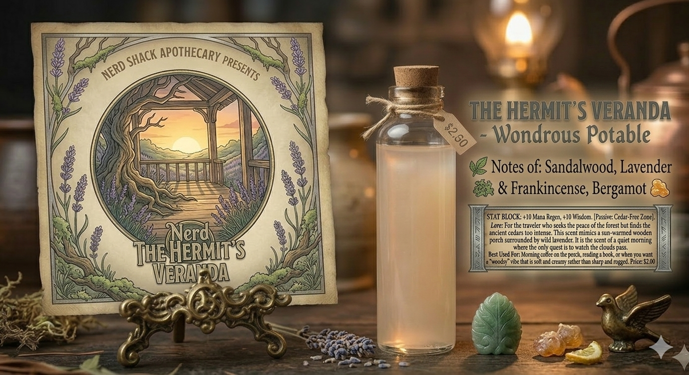 Hermit's Veranda Hand Sanitizer - 30 mL