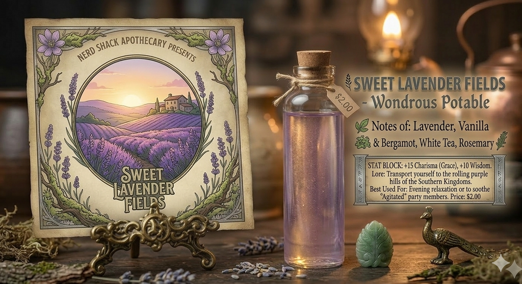 Sweet Lavender Fields Hand Sanitizer - 30 mL