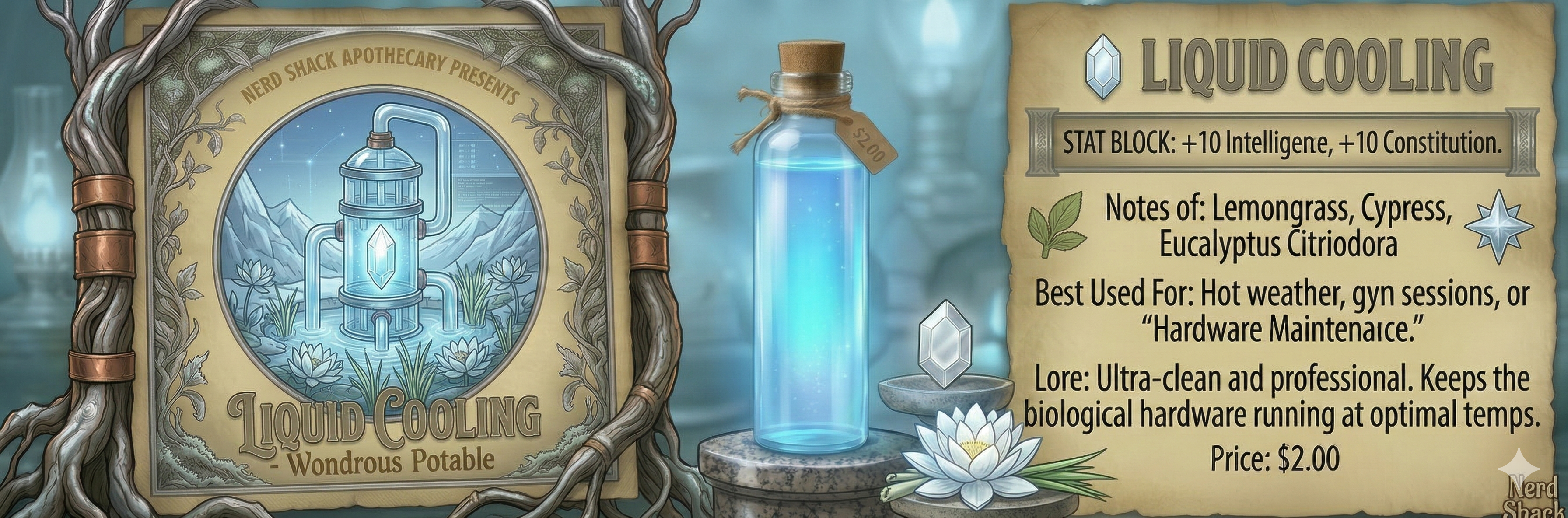 Liquid Cooling Hand Sanitizer - 30 mL